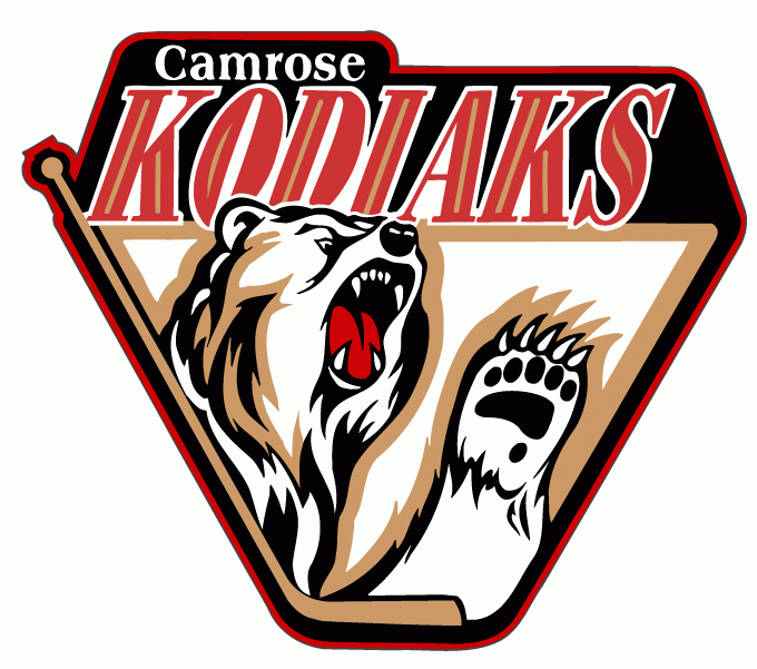 Camrose Kodiaks 1997-Pres Primary Logo iron on transfers for clothing